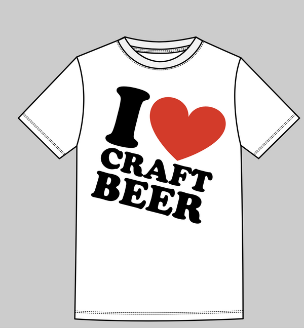I Heart Craft Beer T-Shirt